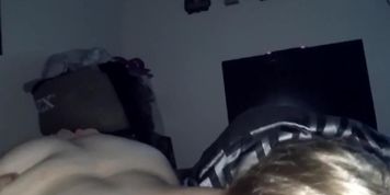 Beasts little Cum bucket, i live only for his balls in my mouth