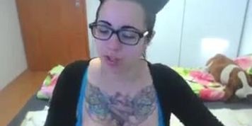 Busty girl strip live chat cam