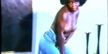 Hot Big Booty Ebony 80S Girl