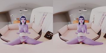 Overwatch: Widowmaker Fucks in Her Lingerie VR 3D