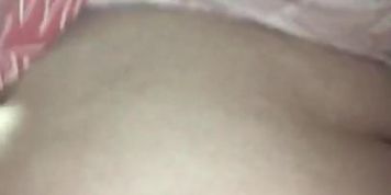 Fat girl piss panties on toilet