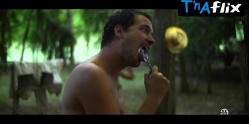Claudine Charreyre Breasts,  Butt Scene  in La Meteo Des Plages