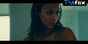 Zoe Saldana Sexy Scene  in Colombiana
