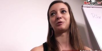 REAL GERMAN VIRGIN ONLY WANT ANAL AT CASTING