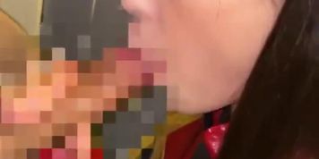 JAV blowjob cum