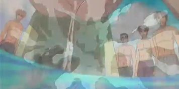 Hentai beach gangbang