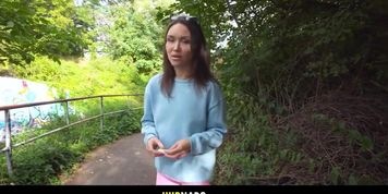 Martin Gun And Kristina Grace Get Wild By The Riverbank (Cristina A Nikita, Karl Ben)