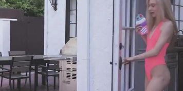 kinky blonde gags on her grandpa's dick whore british public big cock