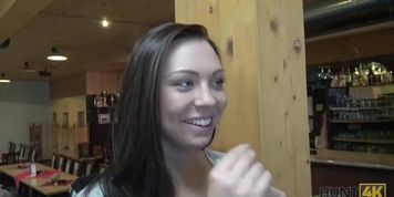 Hunt4K. Hot Girl Fucked For Money In Front Of Bf And Other People
