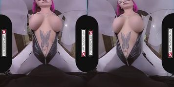 Vr Porn Dino Crisis Cosplay Busty Regina Pov Blowjob And Curvy Cowgirl Screw (Anna Bell Peaks)