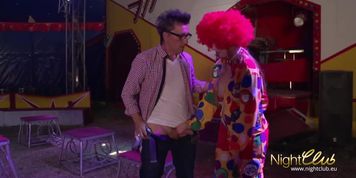 Busty Clown Fucked at the Circus