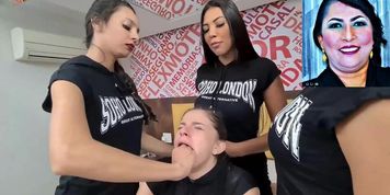 Spitting on Face Nadia Al-Massari (Nadia Ali)