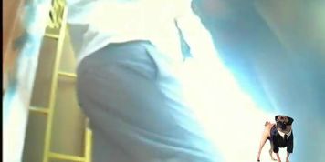 Cute schoolgirl upskirt and pussy view