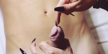 DOUBLE LONG BLACK NAILS - PEEHOLE PLAY - KAMASUTRA_XX (kamasutra_xx kamasutra_xx)