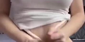 Sexy Teen Touch Her Tits