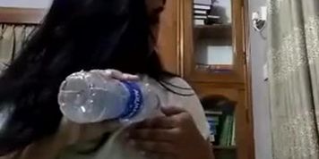 Bangladeshi Bitch Stripping And Massaging Her Tits