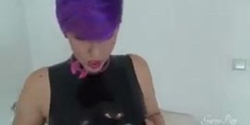 Latex Masturbation