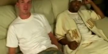 Latin Men Fucking on the Couch