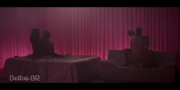 Dira Paes peladona em sexo quase expl&iacute;cito para o filme "Divino Amor". Muita sacanagem SEM CORTES!