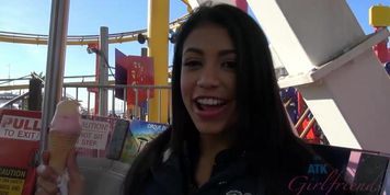 ATK Girlfriends - Latina Date at the Pier (Veronica Rodriguez)