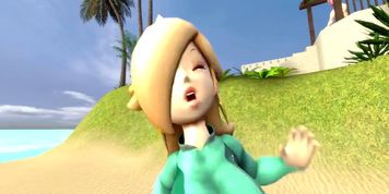 Peach's "private" island