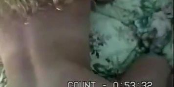 Amateur wife getting fucked in her parent's bedroom