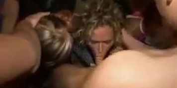Eastern Europe large orgy party