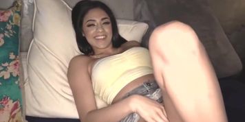 slutty stepsis finds my porn and wants to give me some indian usa homemade masturbation