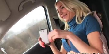 Stranded teen Victoria Puppy fucked good