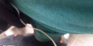 flash bulge touch big ass bus pantalon negro