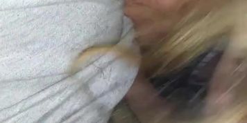 Cheating exwife paula giving me head in the car
