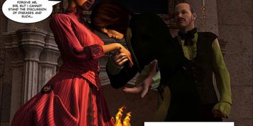 Lord Randolph and Hot Man Meat in an Alley 3D Gay Comics
