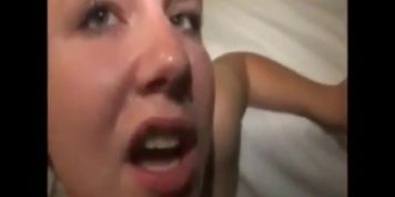 Sexy teen cant resist her first BBC