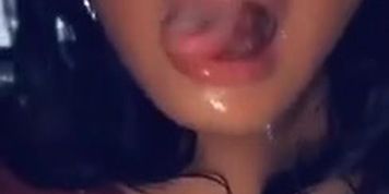 Tranny messy cum sucking 