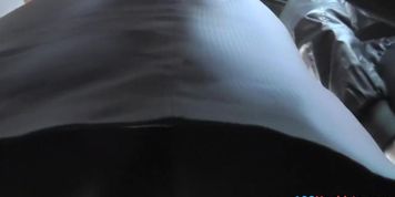 Lonely girl becomes a star of the amatuer upskirt scene