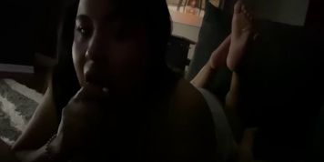 Netflix And Chill and Cum in mouth- 17 of 69