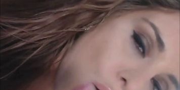 Wet pussy squirts from sex toys during masturbation