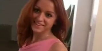 Amateur Redhead Gives A Sloppy Blowjob