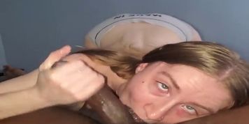Good Morning AHEGAO Blowjob 