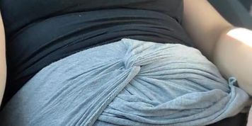 I GOT CAUGHT MASTERBATING IN MY CAR!! serious orgasm 