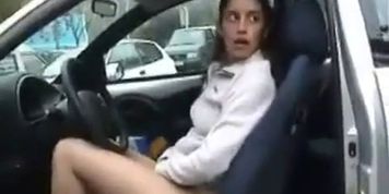 Masturbating In The Car - video 3