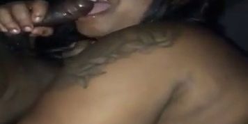 Sexy BBW been wanting my cock in her throat for the longest 