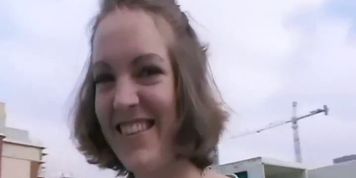 Cute Girl Flashes Her Ass in Public