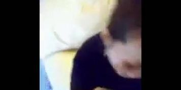 Asian Wife Blowjob before Work
