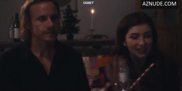 Emily Van Den Berg Breasts Scene  in Christmas Party (Dani Thompson)
