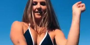 Tik tok girl with perfect body