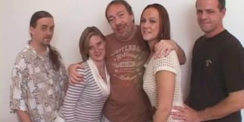 Two Girls Snowballing Cum After Party