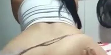 Big ass Latin woman riding?Who is the big ass woman in the video?