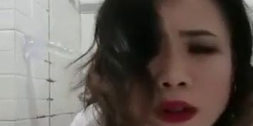 Slut slapping herself for not serving her master well enough