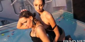 Wet group cock sucking - video 29